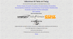 Desktop Screenshot of faktaomfartyg.se